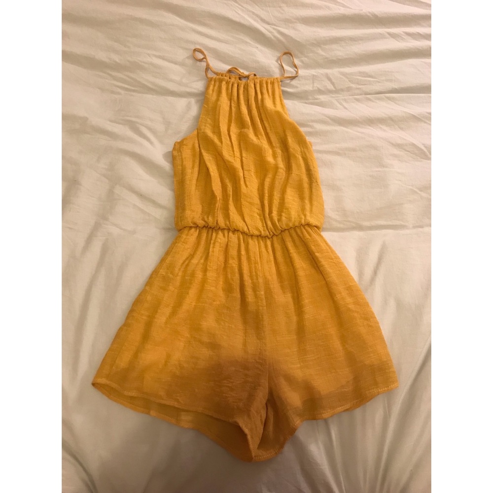 Yellow romper
